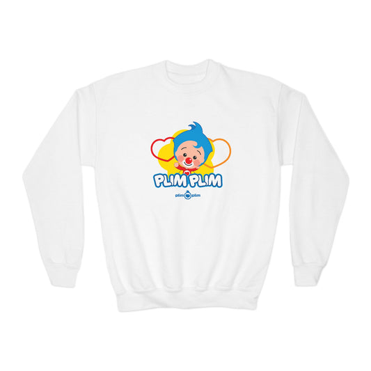 Plim Plim Sudadera Juvenil de Cuello Redondo Plim Plim