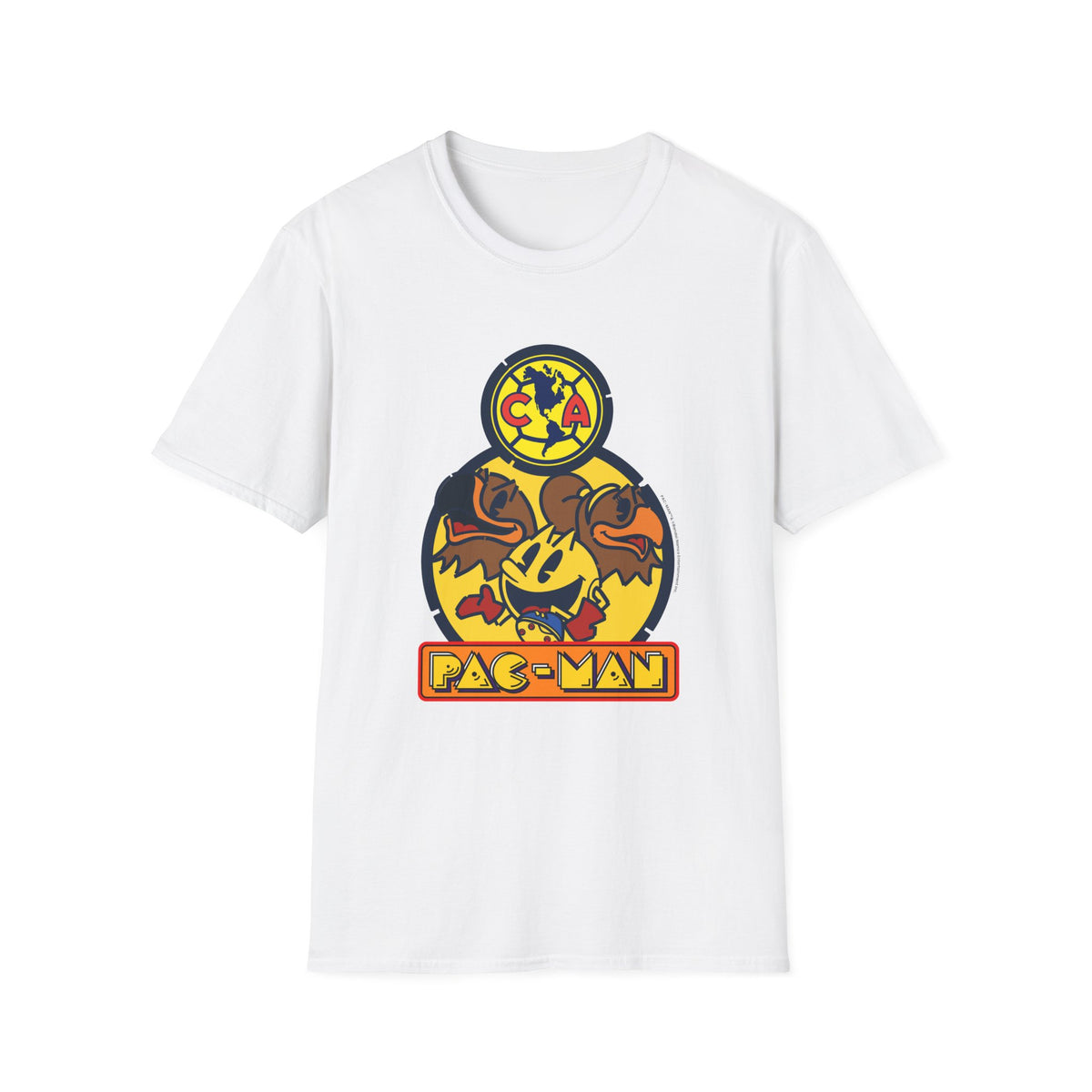 Club América x PAC-MAN T-Shirt – official Club América x PAC-MAN licensed merch (view 2)