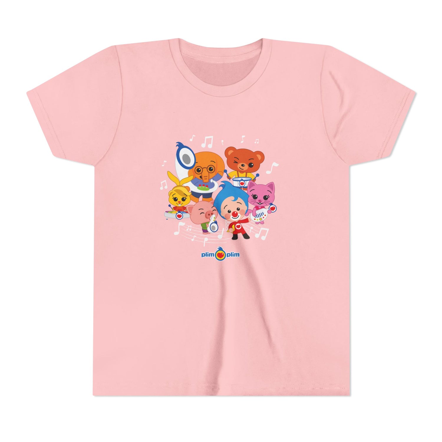 Plim Plim Camiseta Juvenil de Manga Corta Orquesta