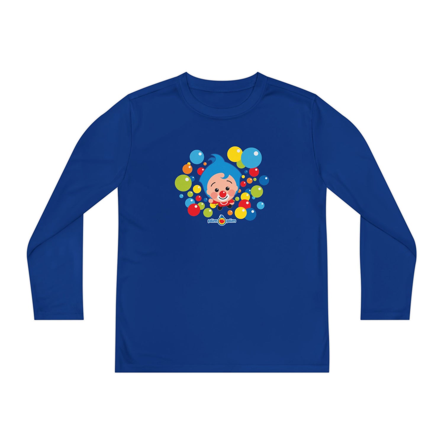 Plim Plim Camiseta Juvenil Manga Larga Burbujas