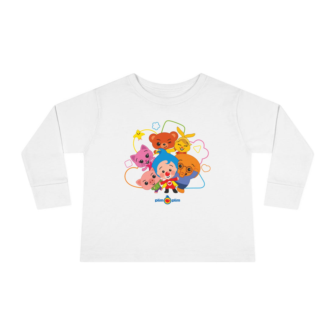 Plim Plim Camiseta Manga Larga de Niños Amigos