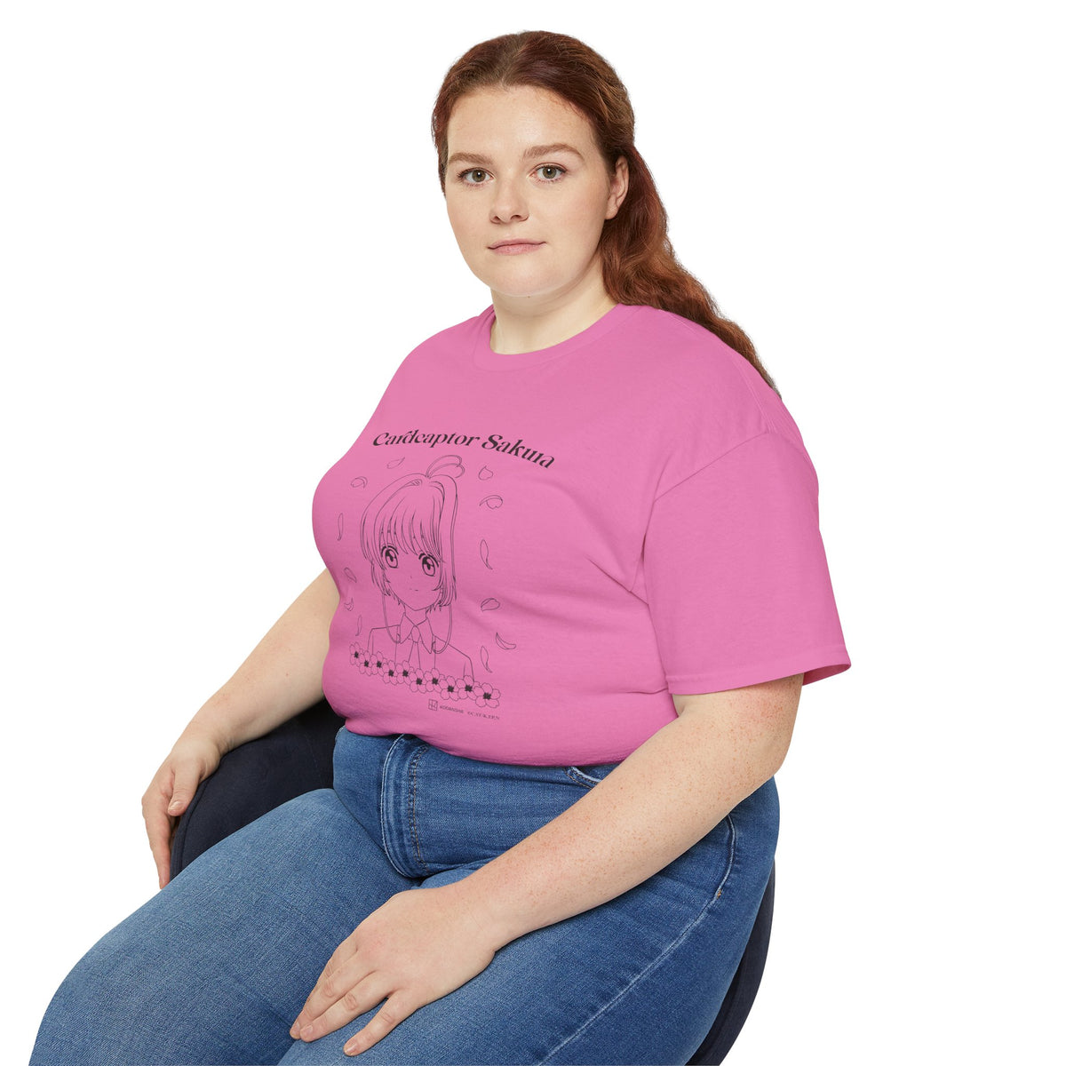 Cardcaptor Sakura: Clear Card - "Sakura and flowers" T-shirt – official Cardcaptor Sakura licensed merch