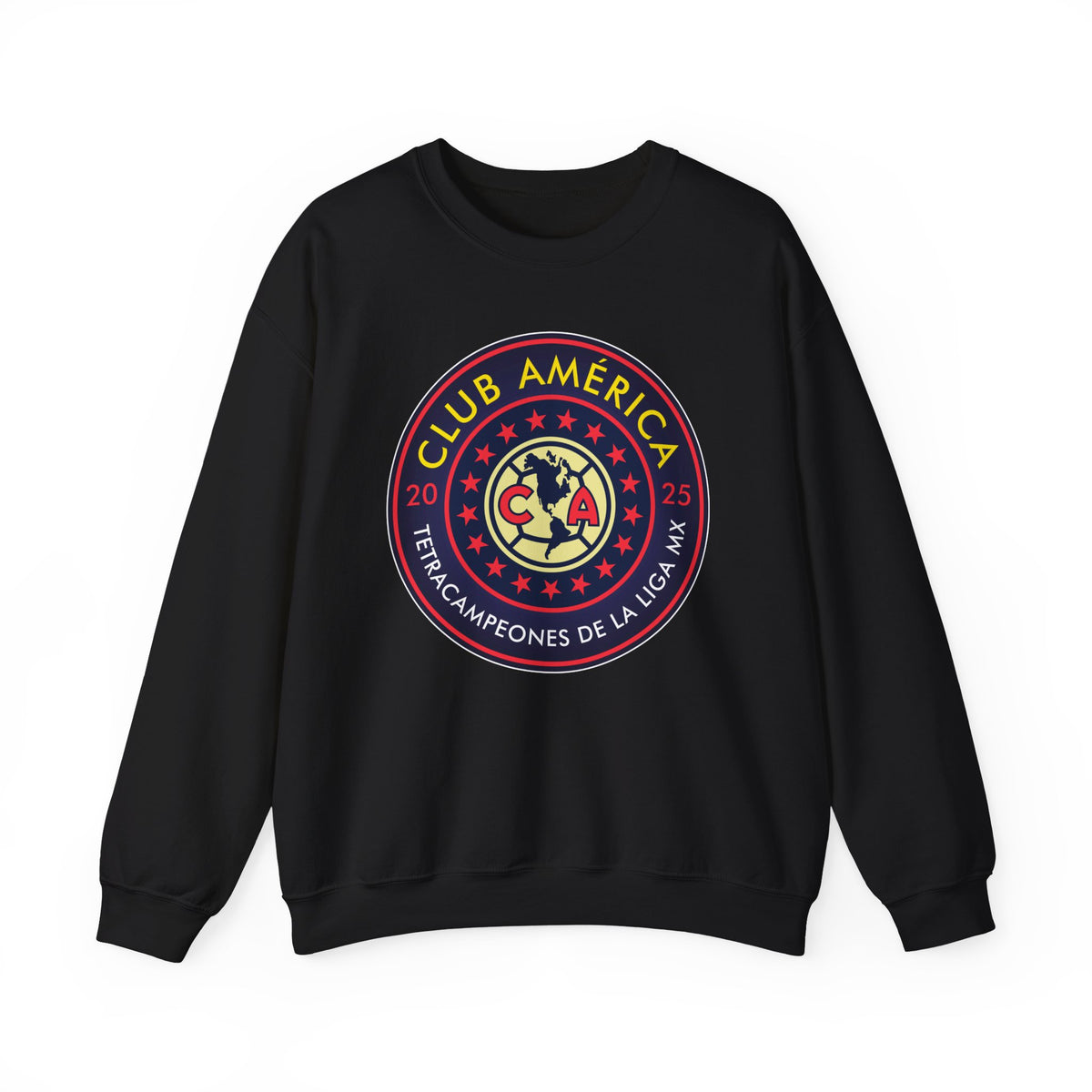 Club América — 17 four-time champion Unisex Heavy Blend™ Crewneck Sweatshirt – official Club América licensed merch (view 3)
