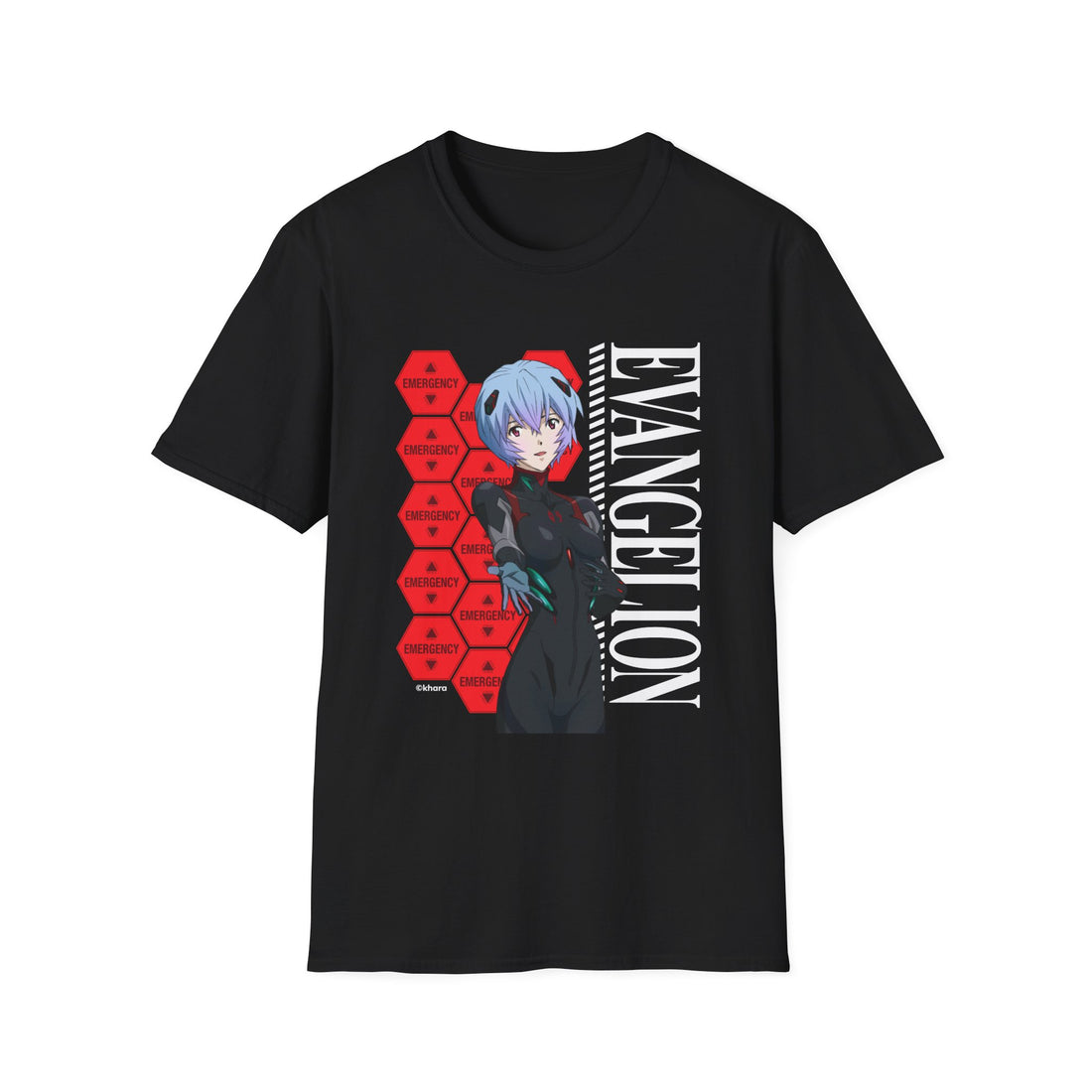 EVANGELION 3.0+1.0 - "tentative name: Rei Ayanami" T-Shirt – official Evangelion licensed merch (view 3)