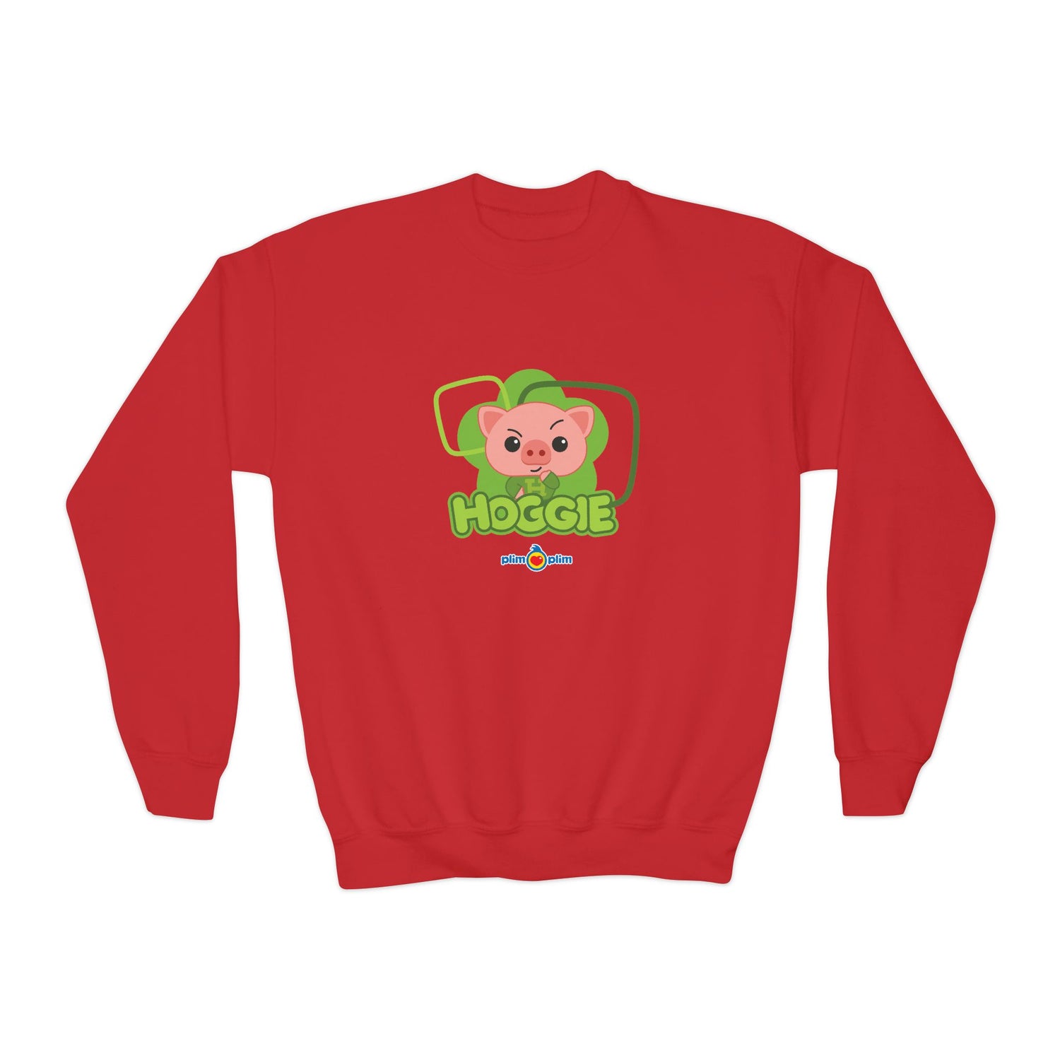 Plim Plim Sudadera Juvenil de Cuello Redondo Hoggie