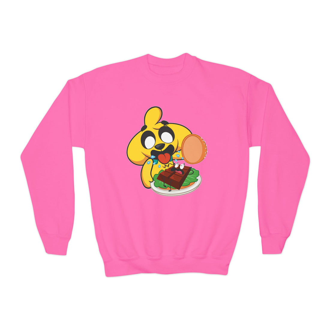 Mikecrack Youth Crew Neck Sweatshirt