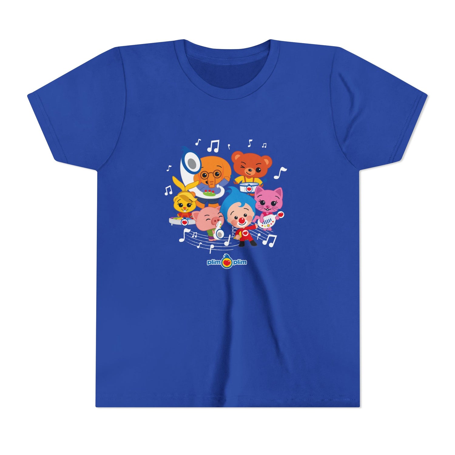 Plim Plim Camiseta Juvenil de Manga Corta Orquesta