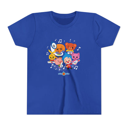 Plim Plim Camiseta Juvenil de Manga Corta Orquesta