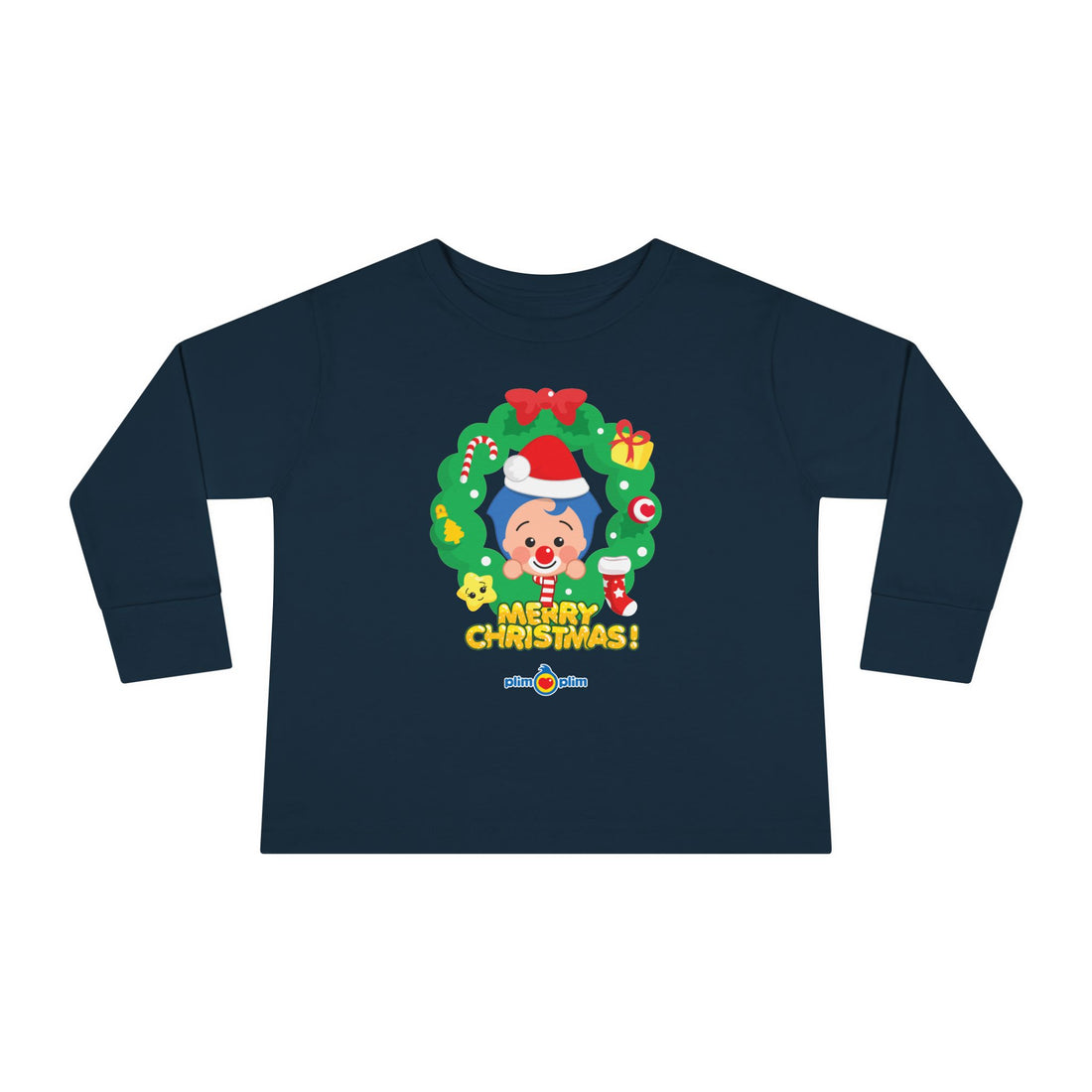 Toddler Christmas Family Long Sleeve Tee - Plim Plim Collection