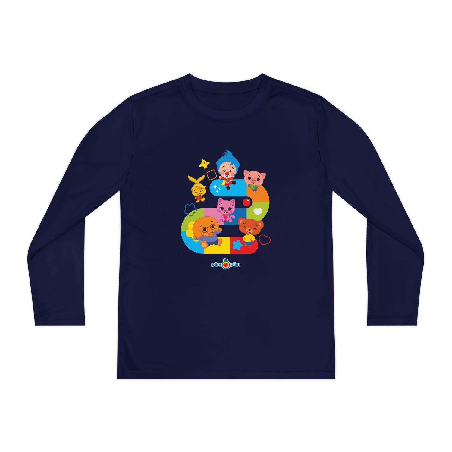 Plim Plim Camiseta Juvenil Manga Larga Juego