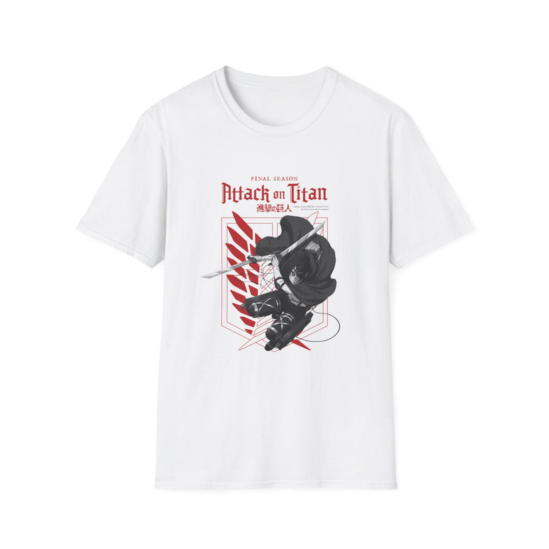 Attack on Titan Final Season - "Hange Zoe" T-shirt – official Attack on Titan licensed merch (view 3)