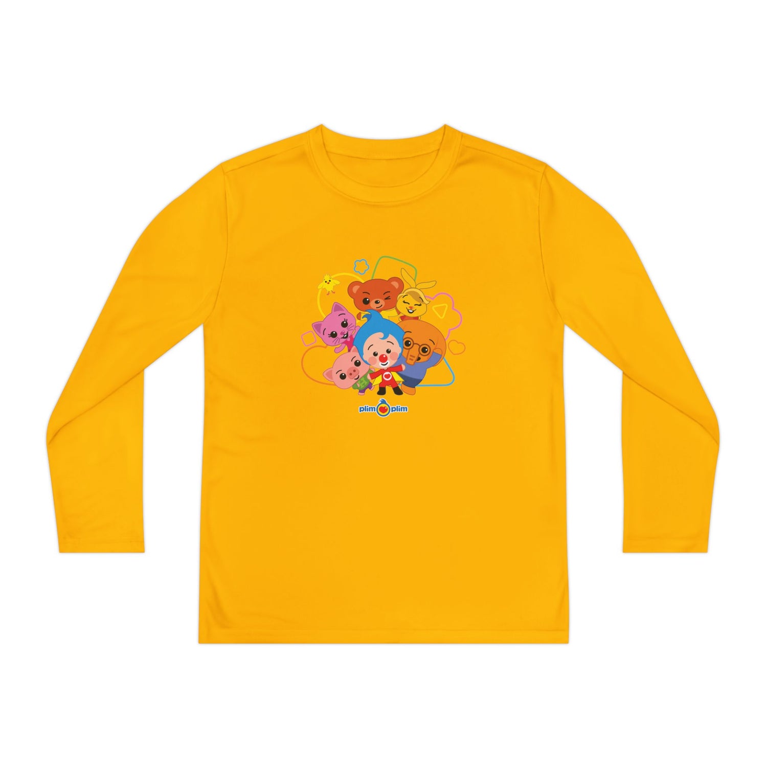 Plim Plim Camiseta Juvenil Manga Larga Amigos