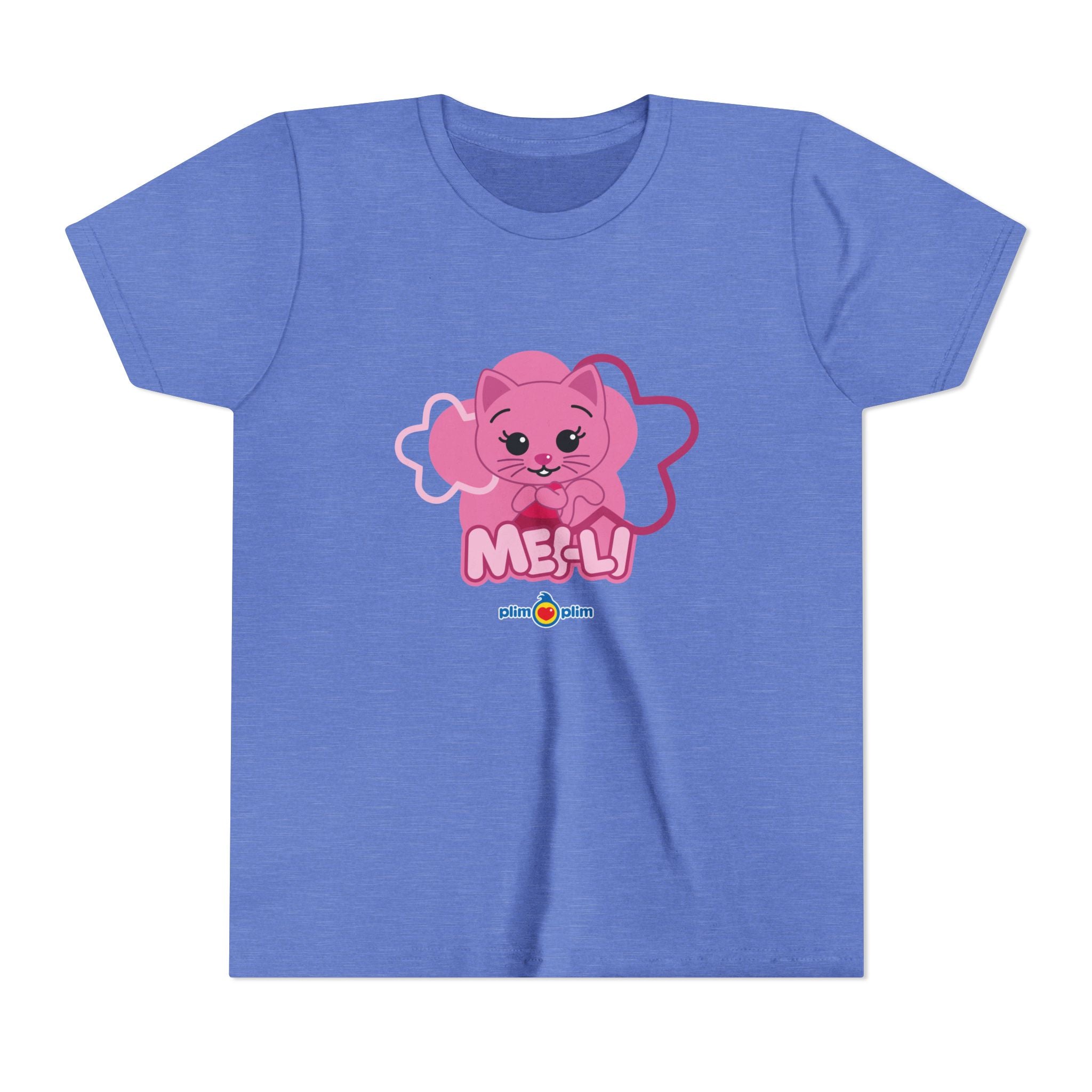 Plim Plim Camiseta Juvenil de Manga Corta Mei-Li