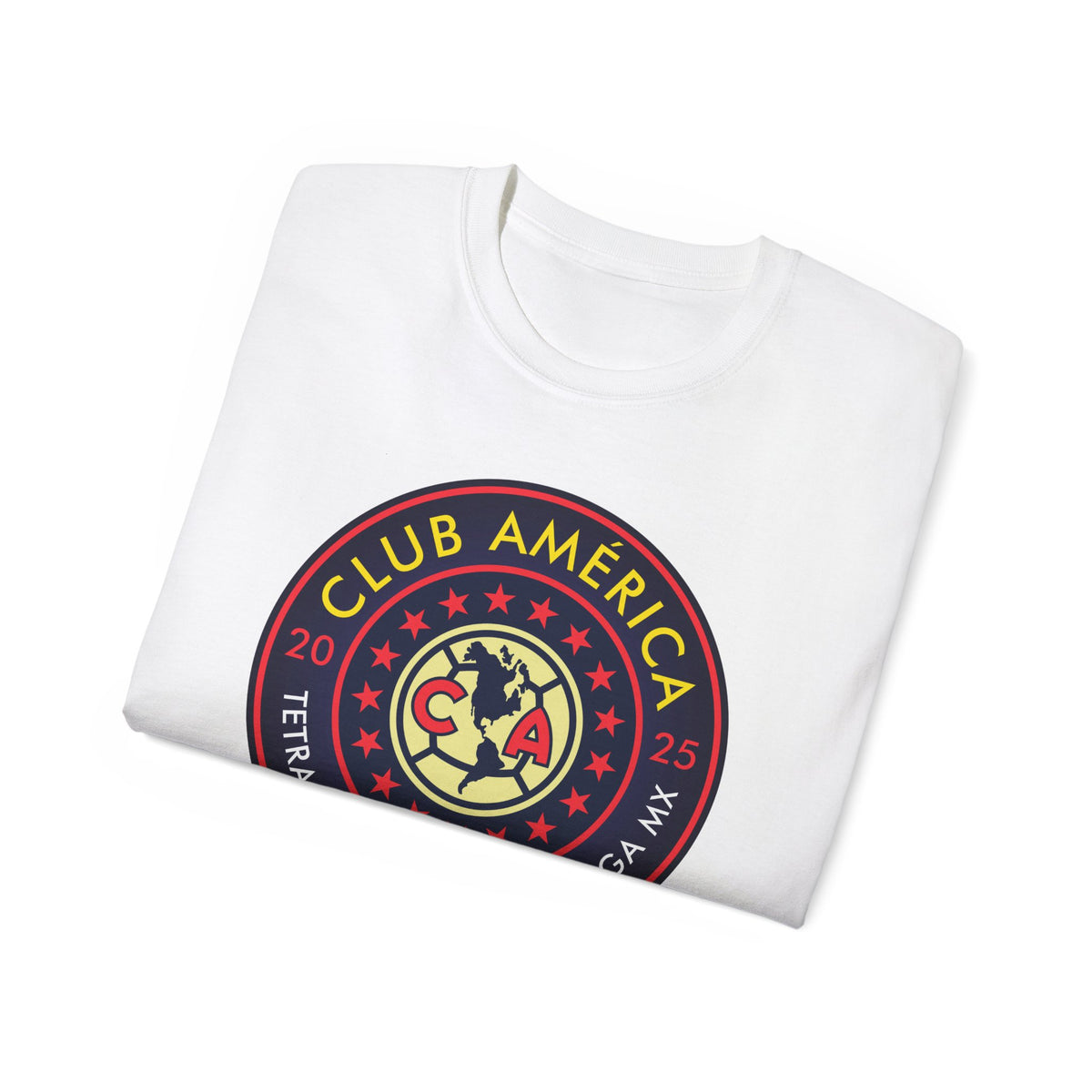 Club América Retro Tee - Vintage Soccer Apparel for True Fans – official Club América licensed merch (view 4)