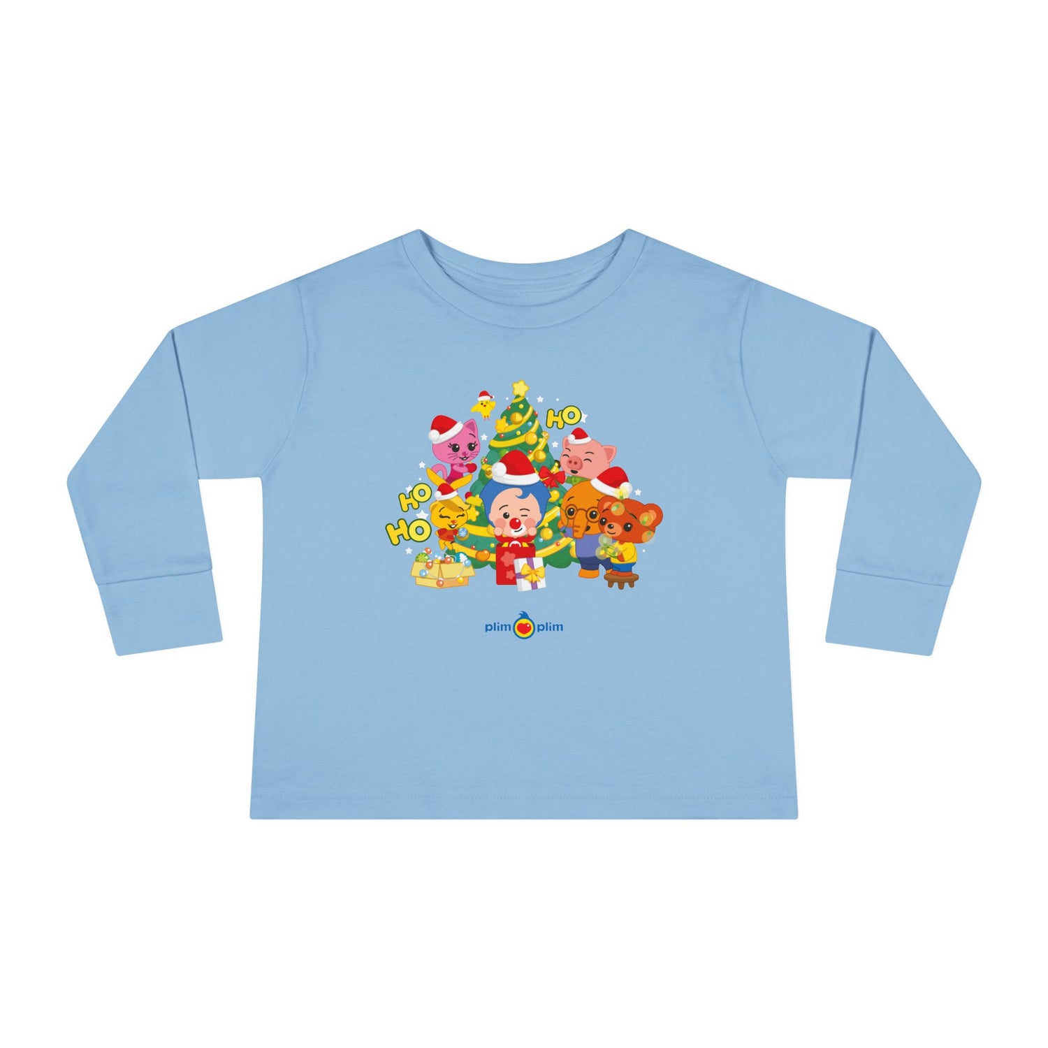Toddler Christmas Family Long Sleeve Tee - Plim Plim Collection
