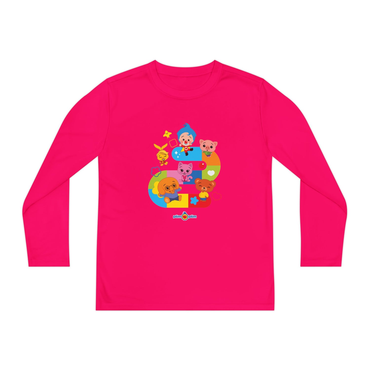 Plim Plim Camiseta Juvenil Manga Larga Juego