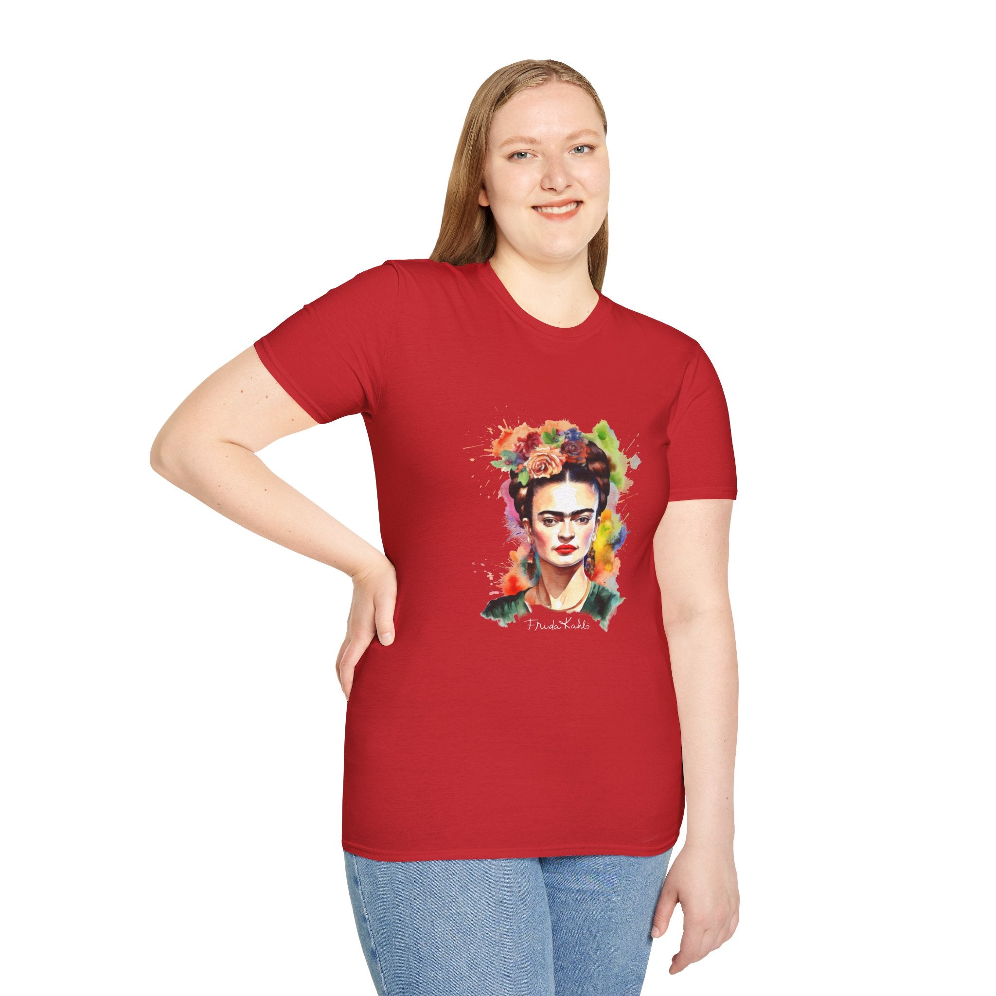 Frida Kahlo Colorful Unisex T-Shirt