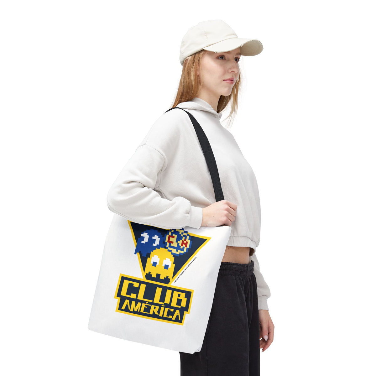 Club América x PAC-MAN - Tote Bag – official Club América x PAC-MAN licensed merch (view 2)