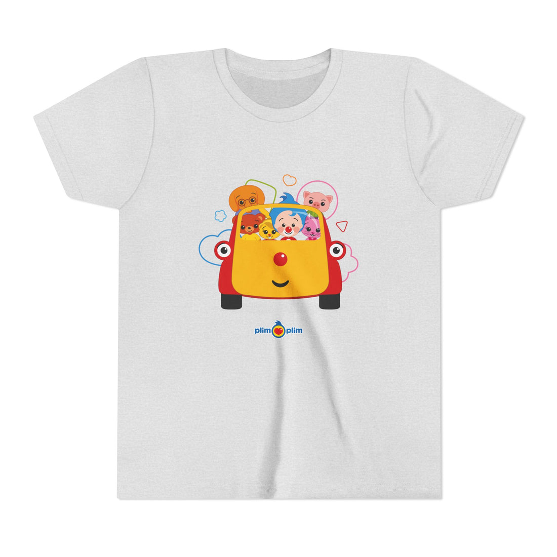 Plim Plim Camiseta Juvenil de Manga Corta Todos con Tuni