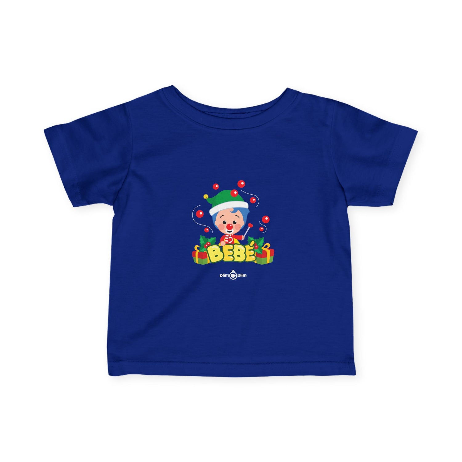 Toddler Christmas Family Fine Jersey Tee - Plim Plim Collection