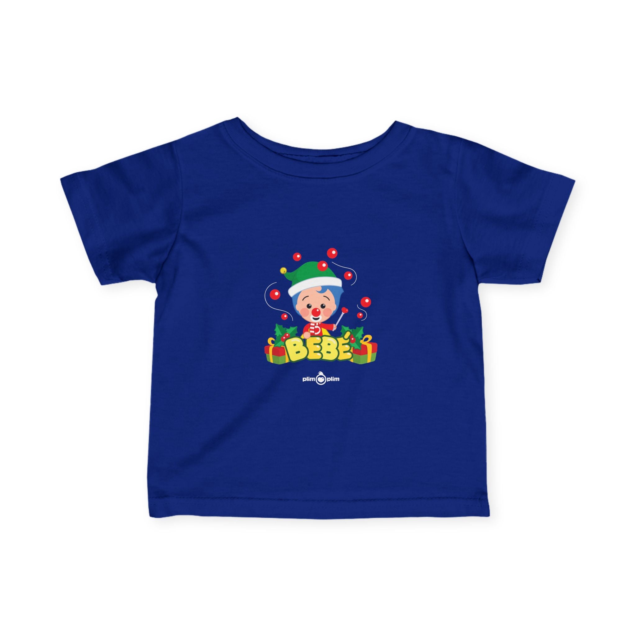 Toddler Christmas Family Fine Jersey Tee - Plim Plim Collection