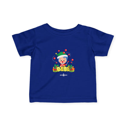 Toddler Christmas Family Fine Jersey Tee - Plim Plim Collection
