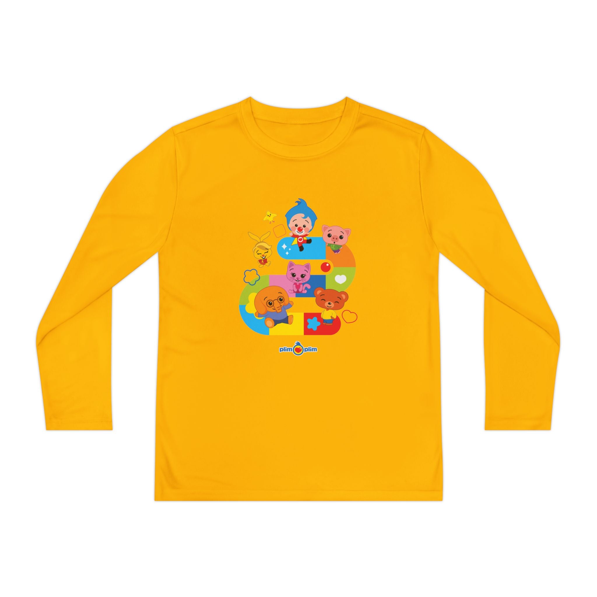 Plim Plim Camiseta Juvenil Manga Larga Juego
