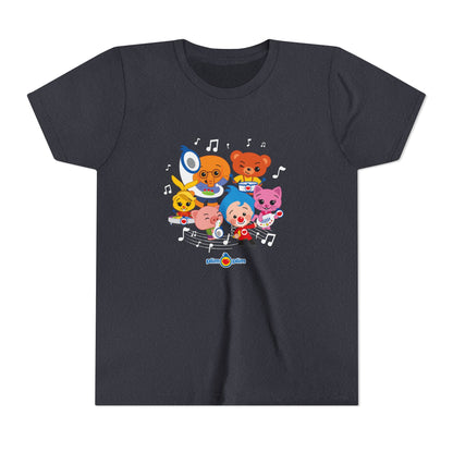 Plim Plim Camiseta Juvenil de Manga Corta Orquesta