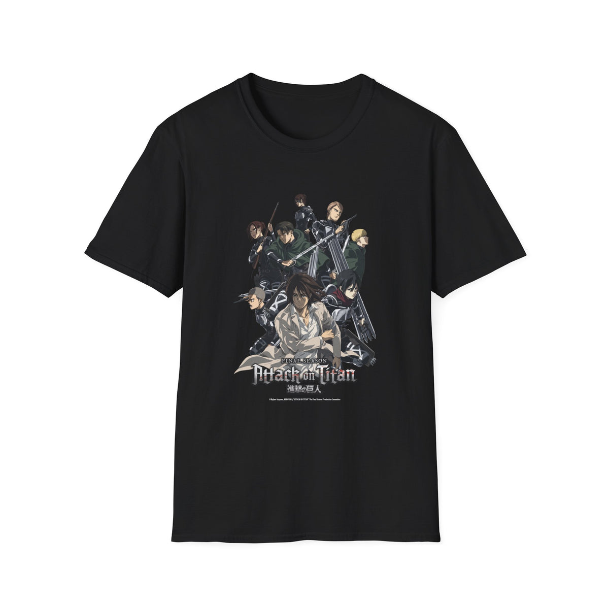 Attack on Titan Final Season - "The Factions" T-shirt – official Attack on Titan licensed merch (view 3)