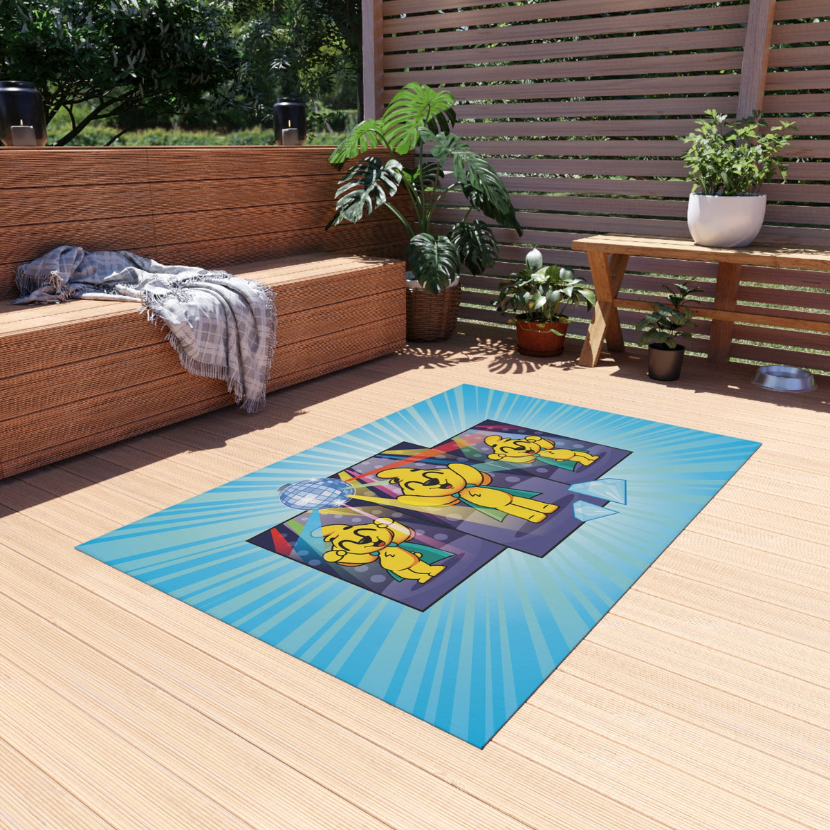 Mikecrack Outdoor Rug