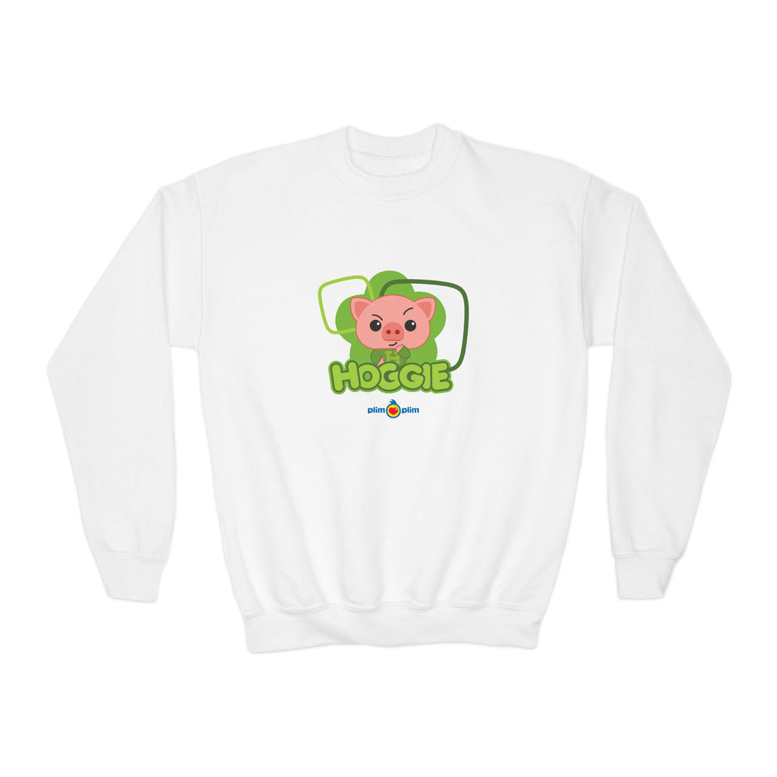 Plim Plim Sudadera Juvenil de Cuello Redondo Hoggie