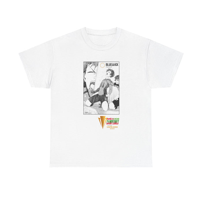 Concacaf x BLUE LOCK - "Mexico Champions Gold Cup 2025" T-shirt Tee – Where Soccer Meets Anime!