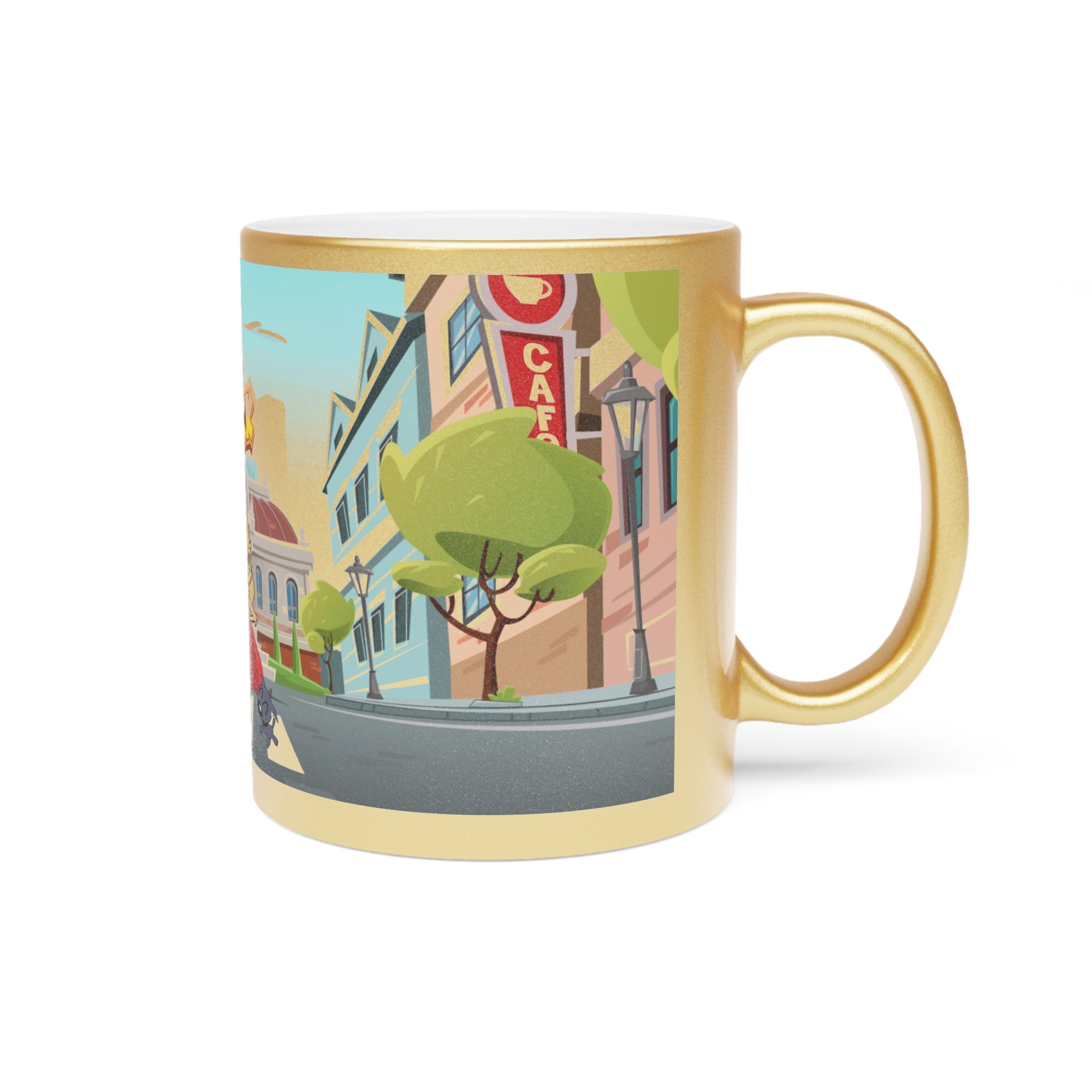 Taza metálica Mikecrack 