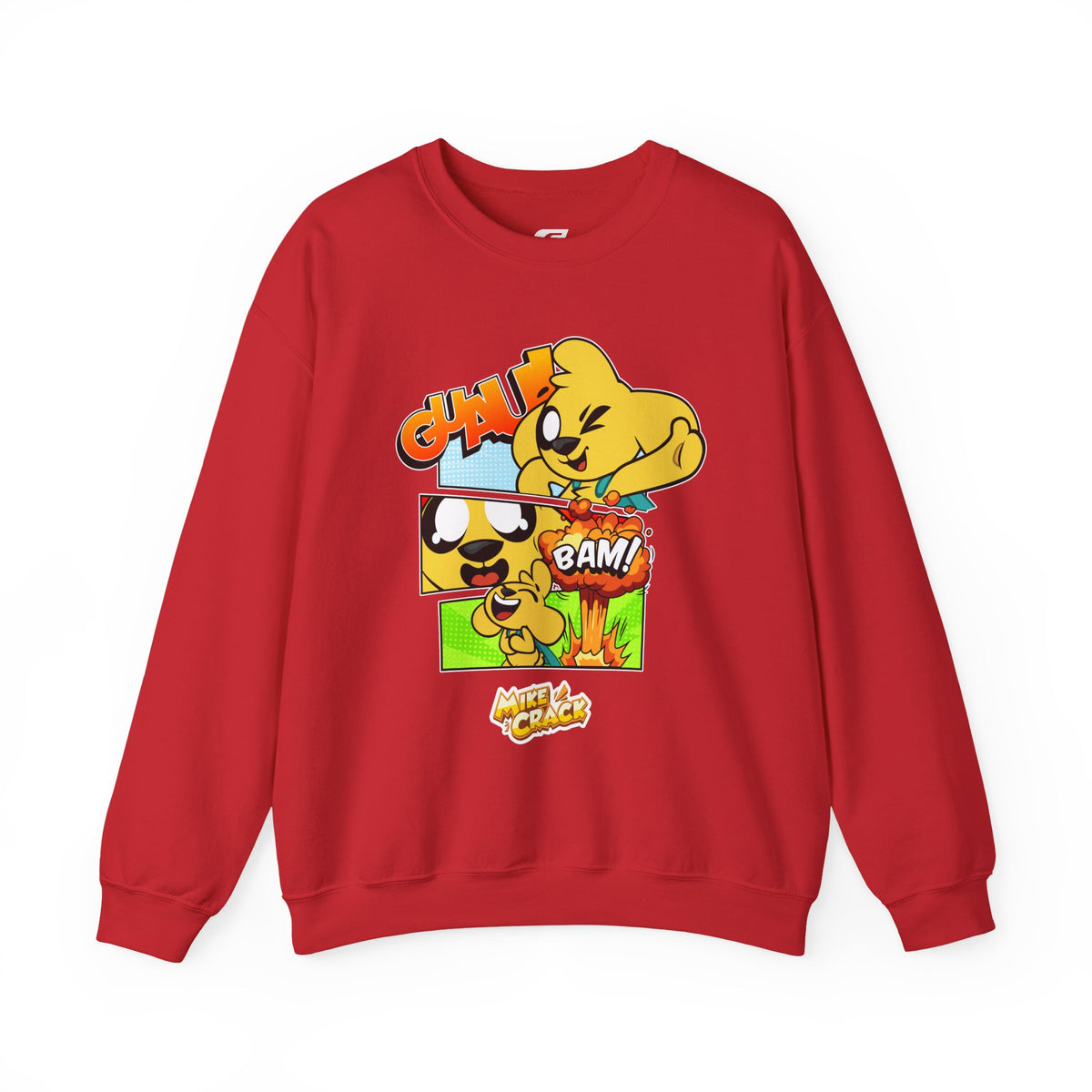 Mikecrack - Sudadera unisex cuello redondo