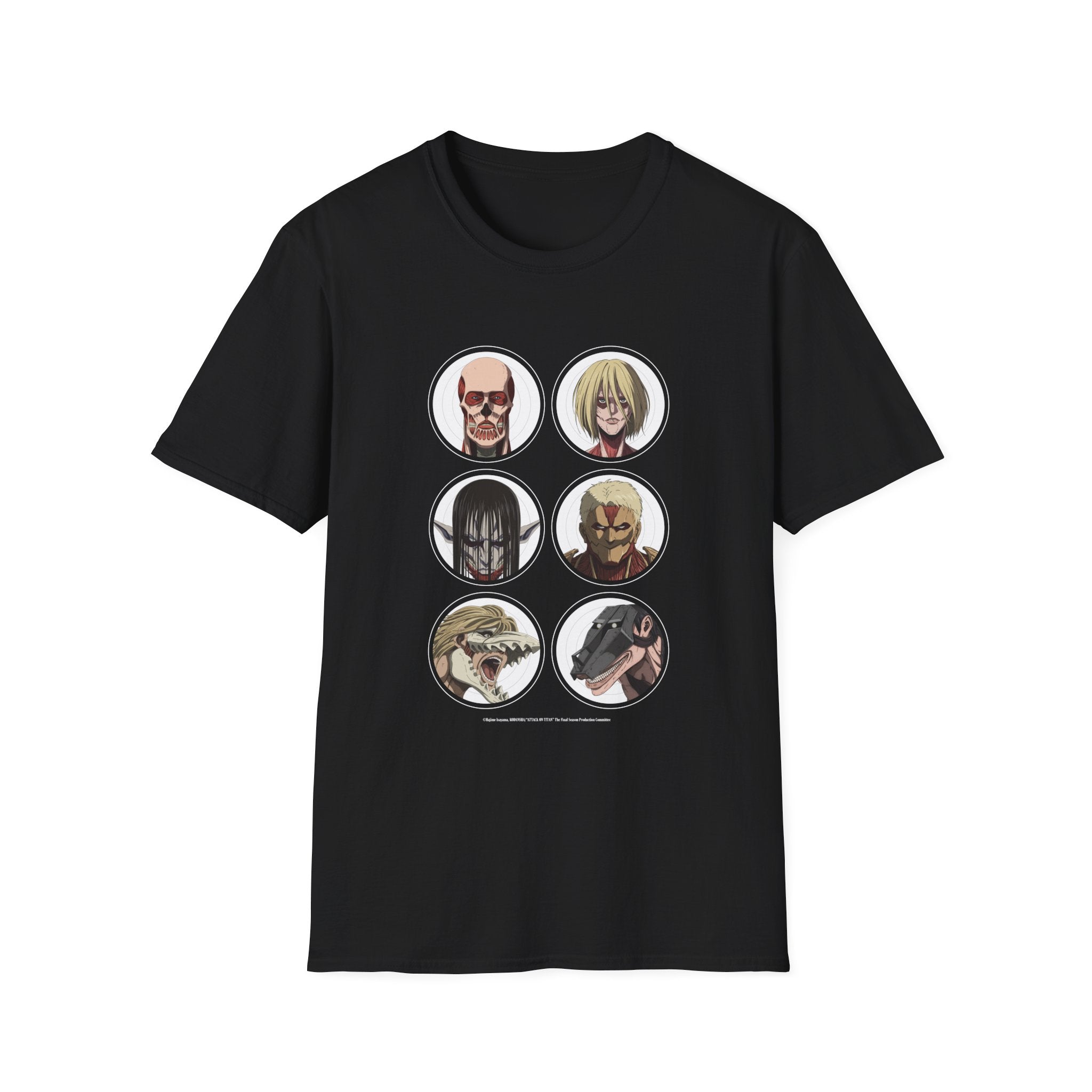Attack on Titan Final Season - "Titans Close-up" T-shirt