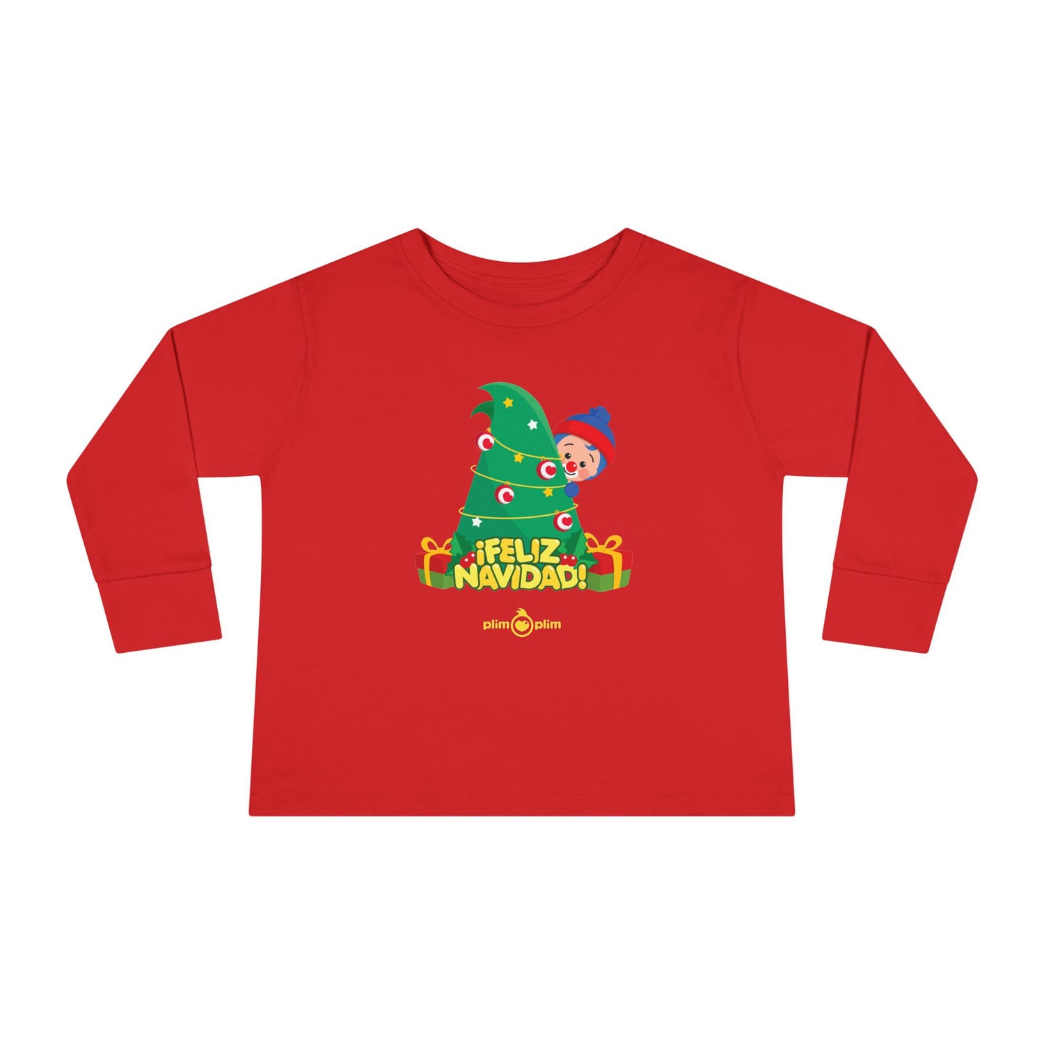 Toddler Christmas Family Long Sleeve Tee - Plim Plim Collection