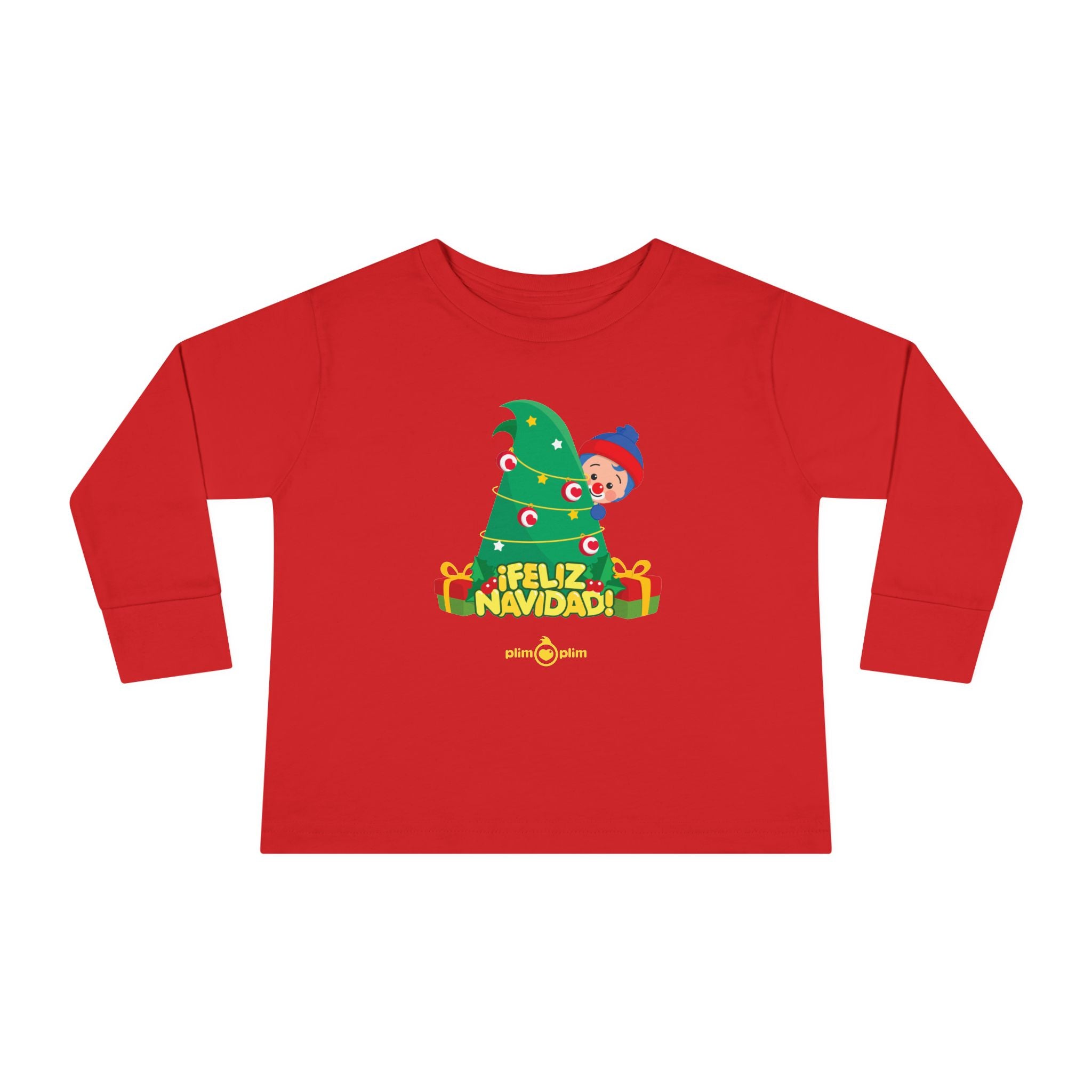 Toddler Christmas Family Long Sleeve Tee - Plim Plim Collection