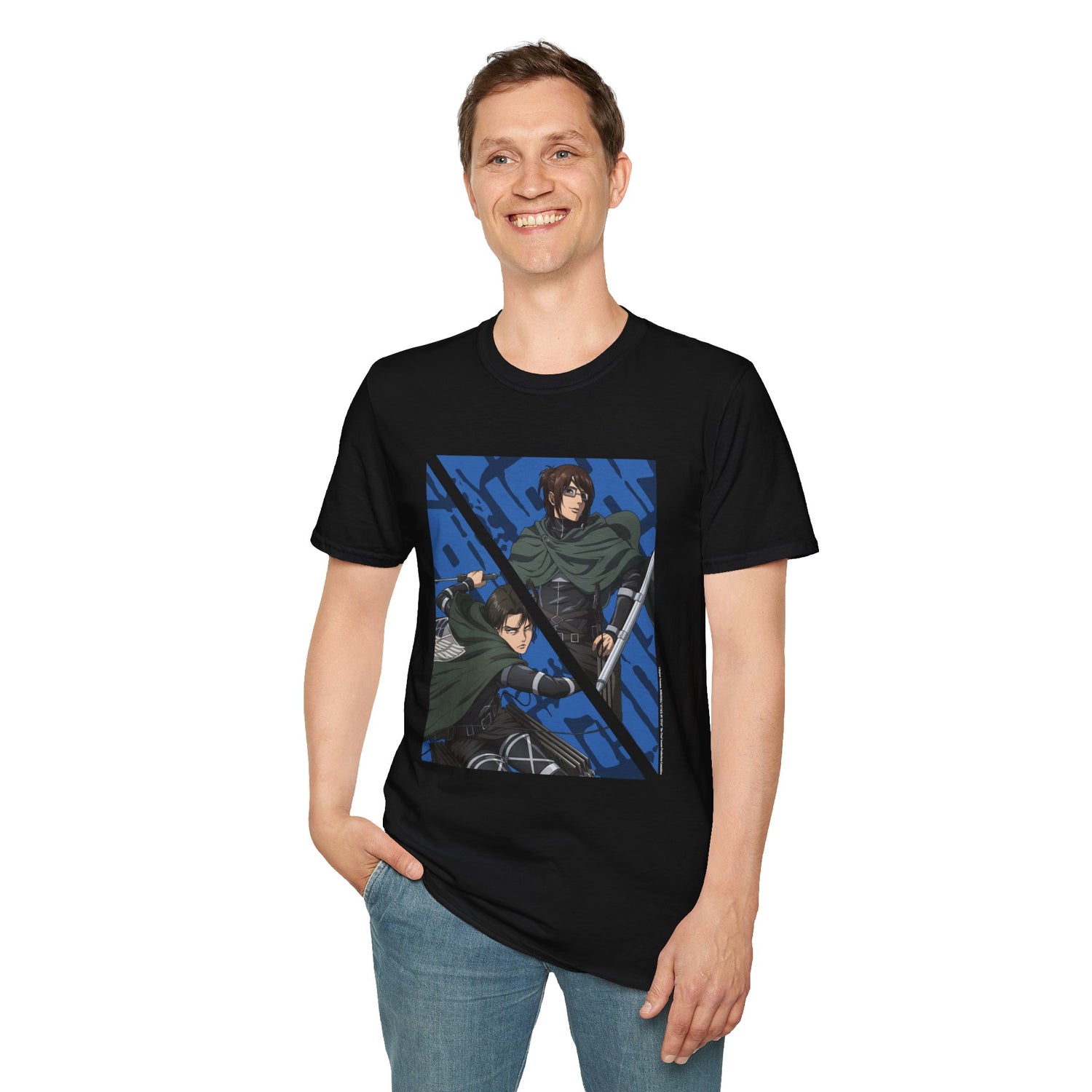 Attack on Titan Final Season - "Levi Ackerman &amp; Hange Zoe" T-shirt