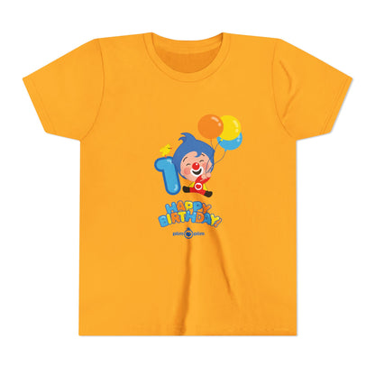 Plim Plim Camiseta Juvenil de Manga Corta Cumple 1