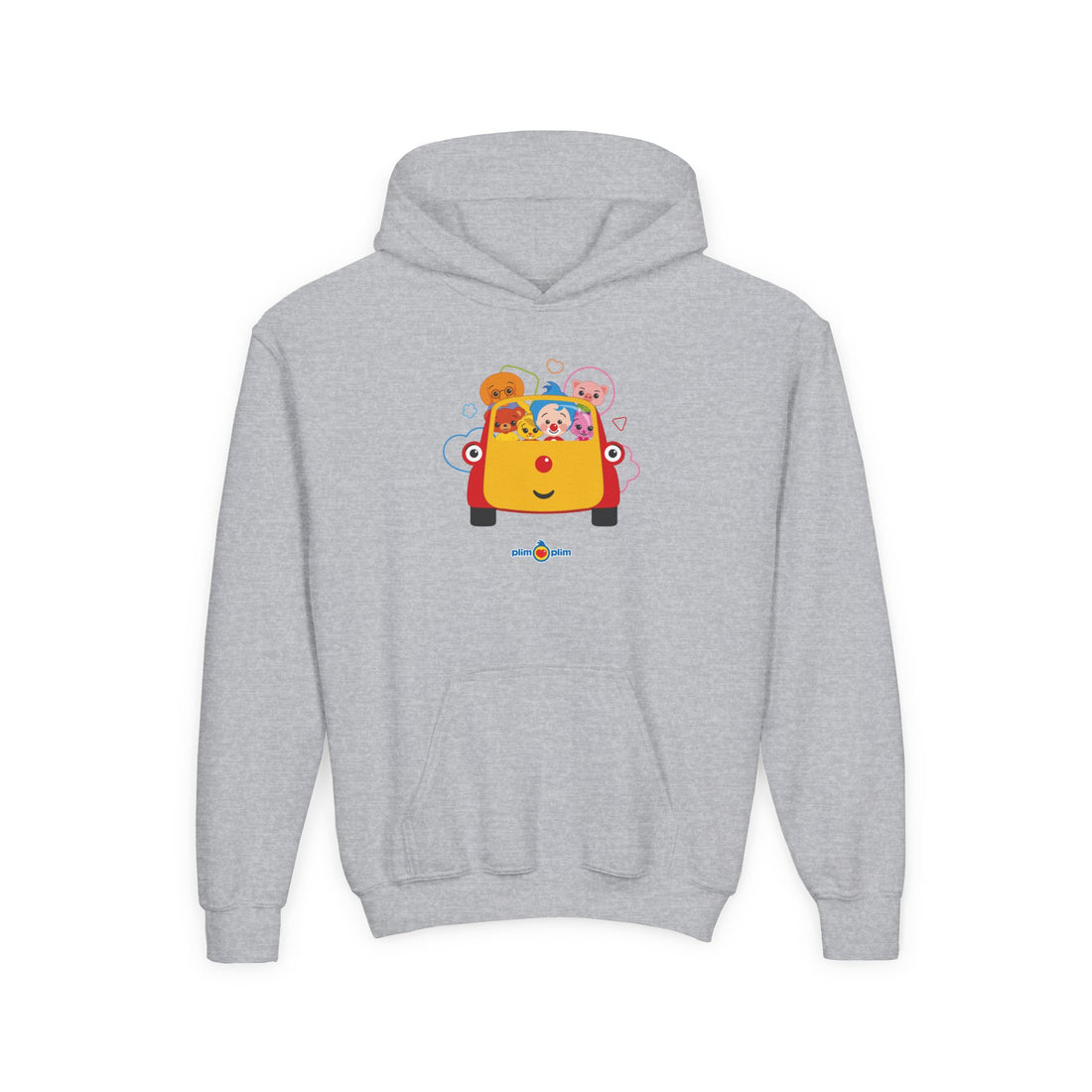 Plim Plim Sudadera de Niños con Capucha Todos con Tuni