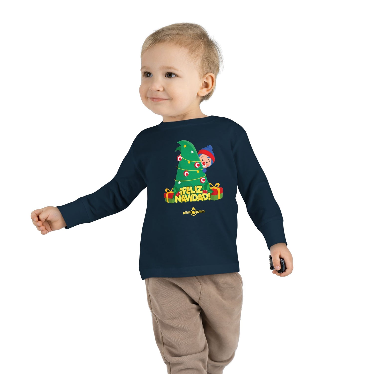 Toddler Christmas Family Long Sleeve Tee - Plim Plim Collection