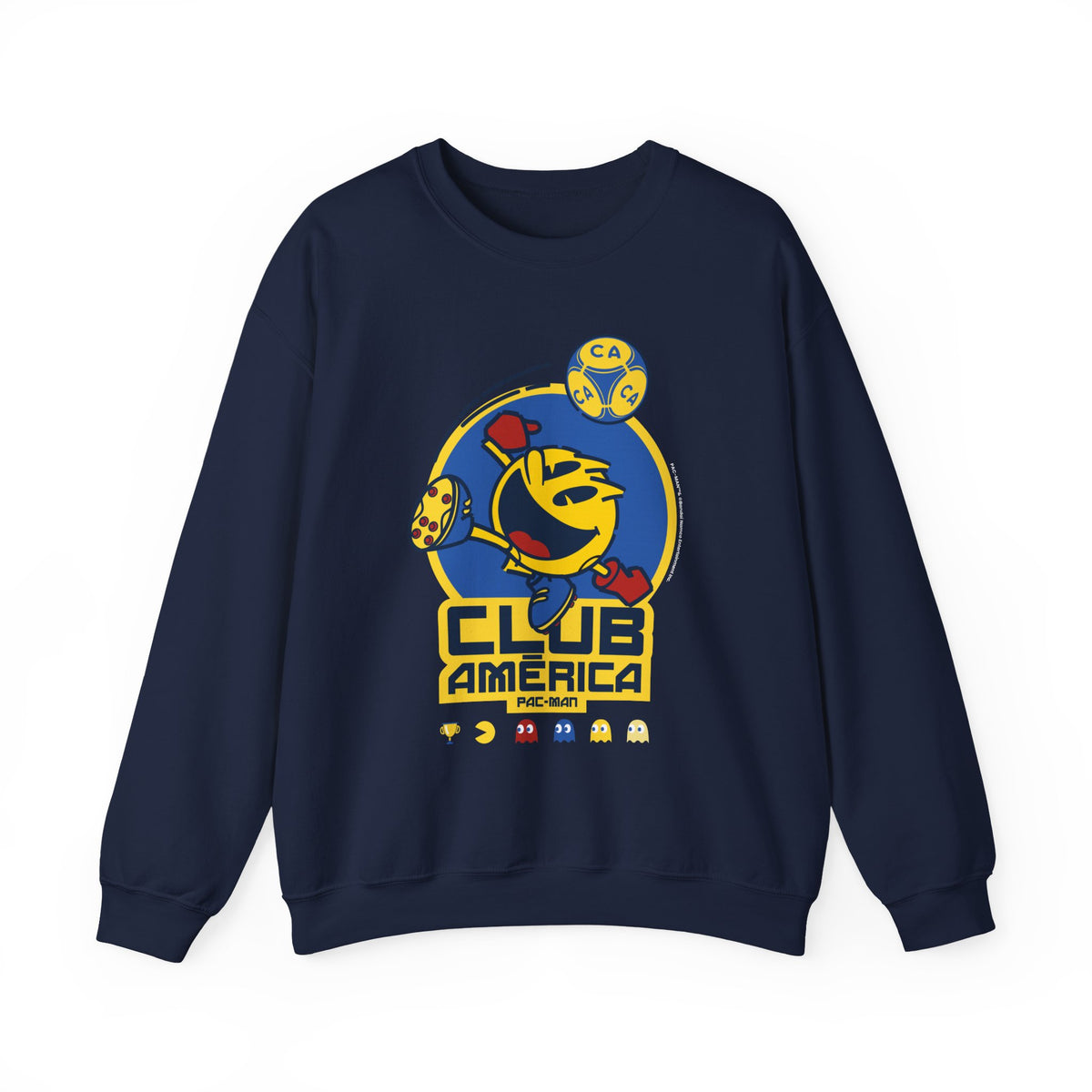 Club América x PAC-MAN - Sweatshirt – official Club América x PAC-MAN licensed merch (view 2)