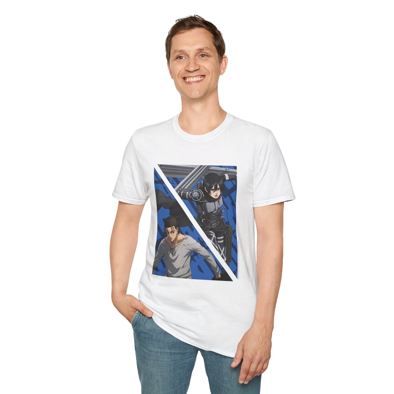 Attack on Titan Final Season - "Eren Jeager &amp; Mikasa Ackerman" T-shirt