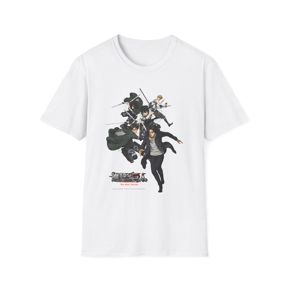 Attack on Titan Final Season - "Old Friends" T-shirt – official Attack on Titan licensed merch (view 3)