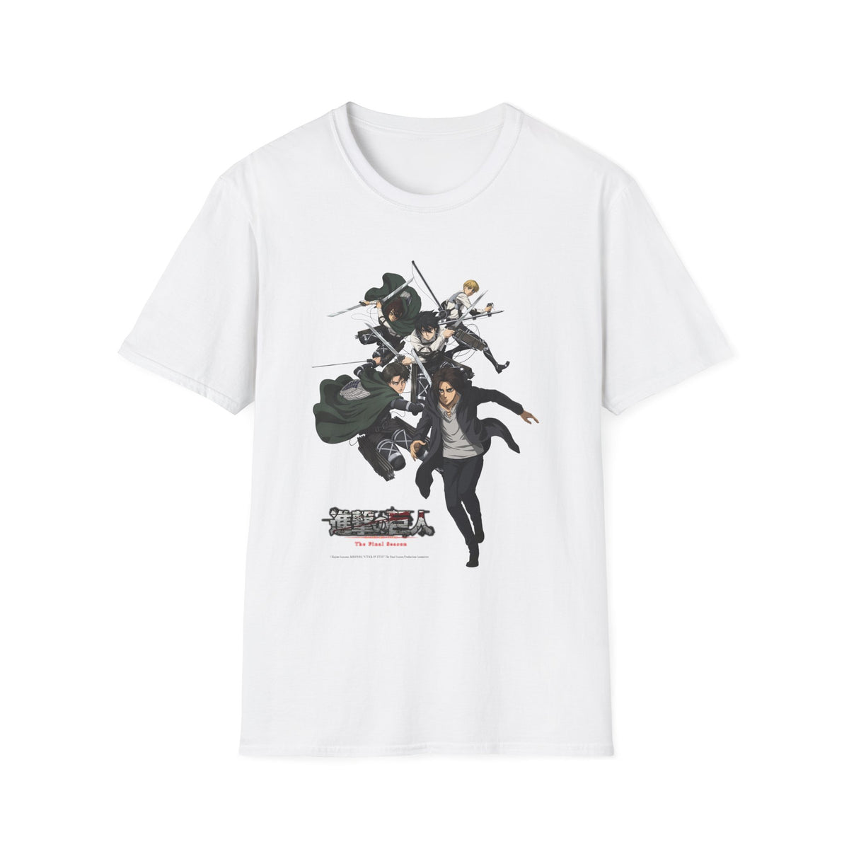 Attack on Titan Final Season - "Old Friends" T-shirt – official Attack on Titan licensed merch (view 3)