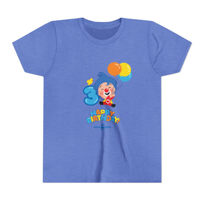 Plim Plim Camiseta Juvenil de Manga Corta Cumple 3