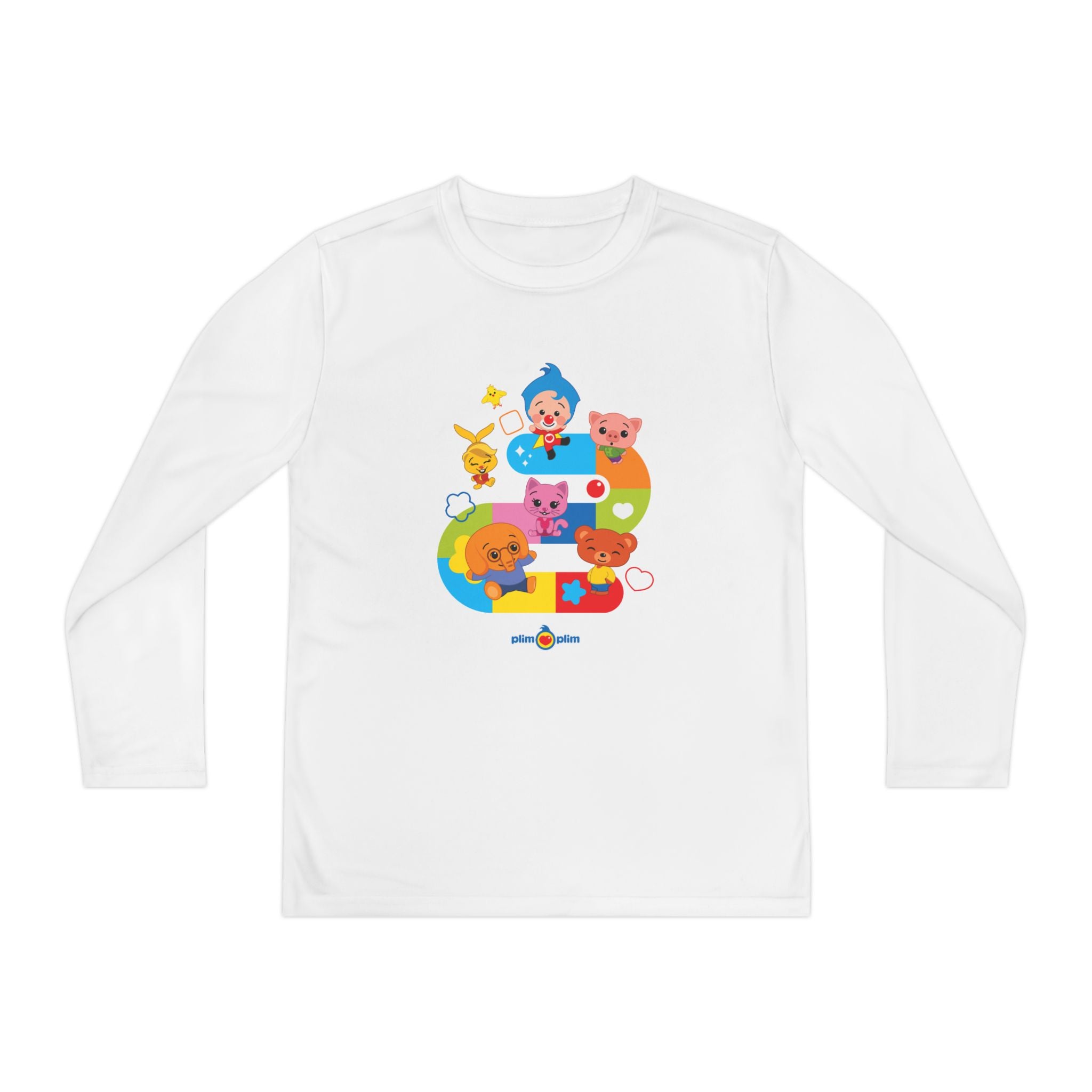 Plim Plim Camiseta Juvenil Manga Larga Juego