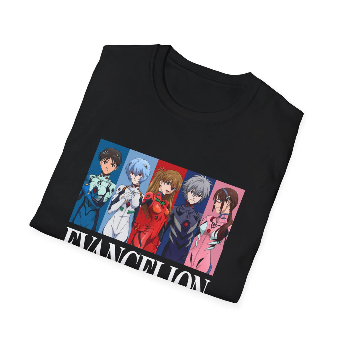 EVANGELION 2.22 - "All pilots reunited" T-Shirt – official Evangelion licensed merch (view 3)