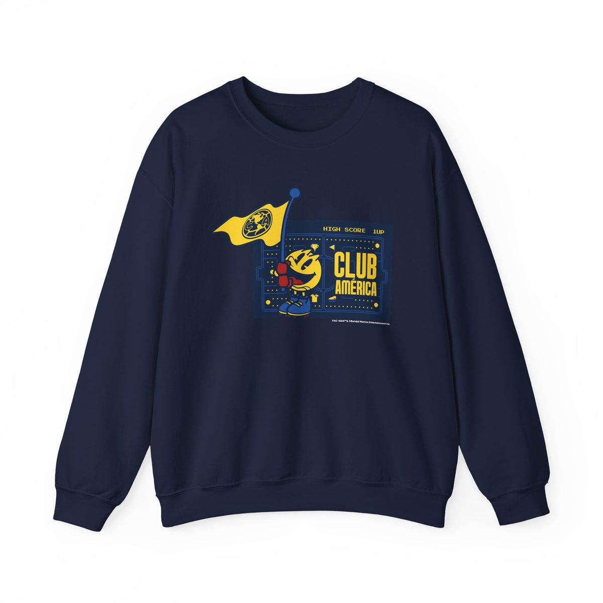 Club América x PAC-MAN - Sweatshirt – official Club América x PAC-MAN licensed merch (view 2)