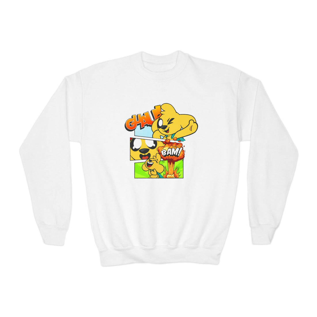 Mikecrack Youth Crew Neck Sweatshirt